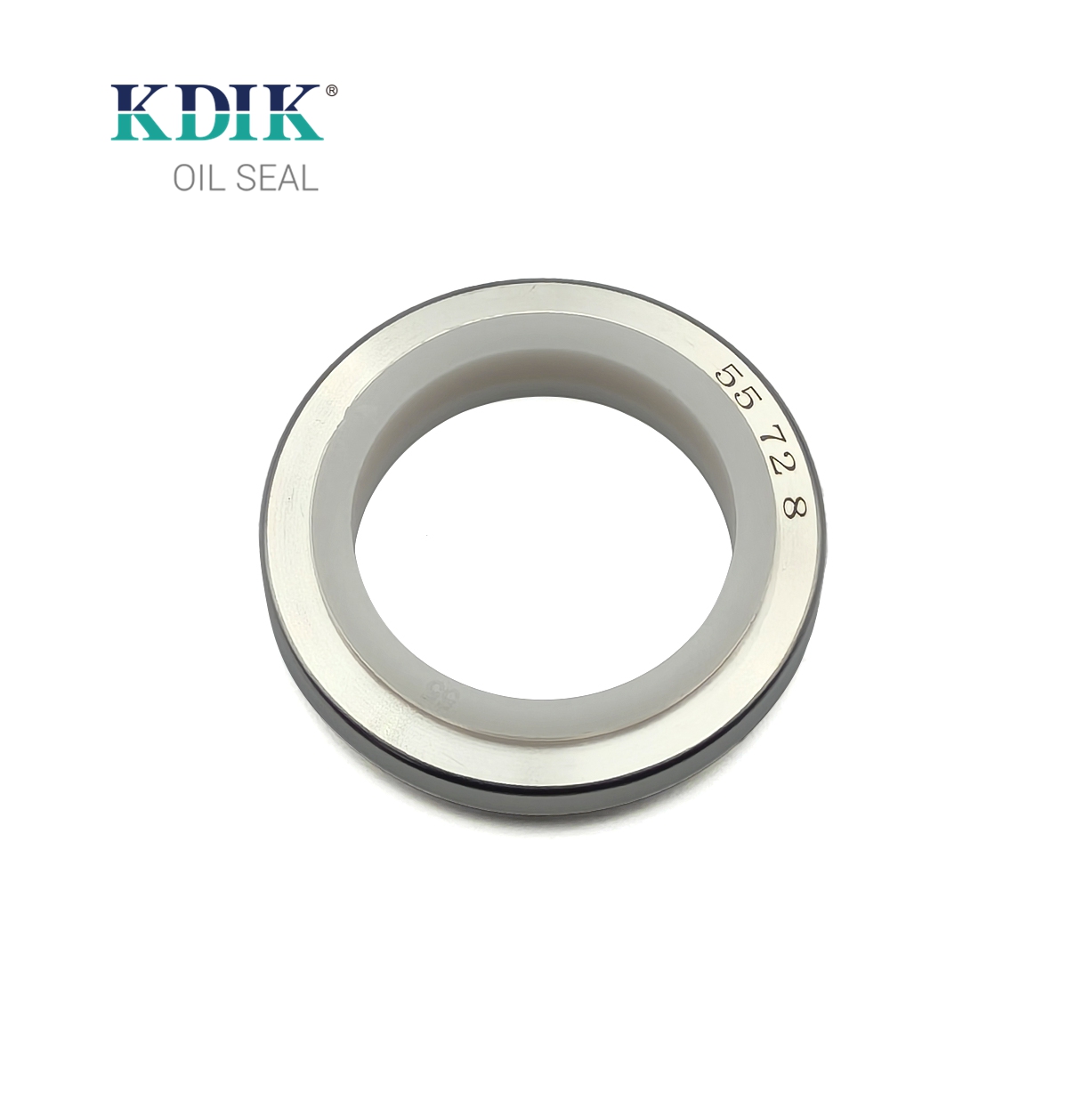 KDIK Factory Direct Seal Yellow 55*72*8 Single lip Construction Machinery Parts Stainless Steel Oil Seal 316 PTFE