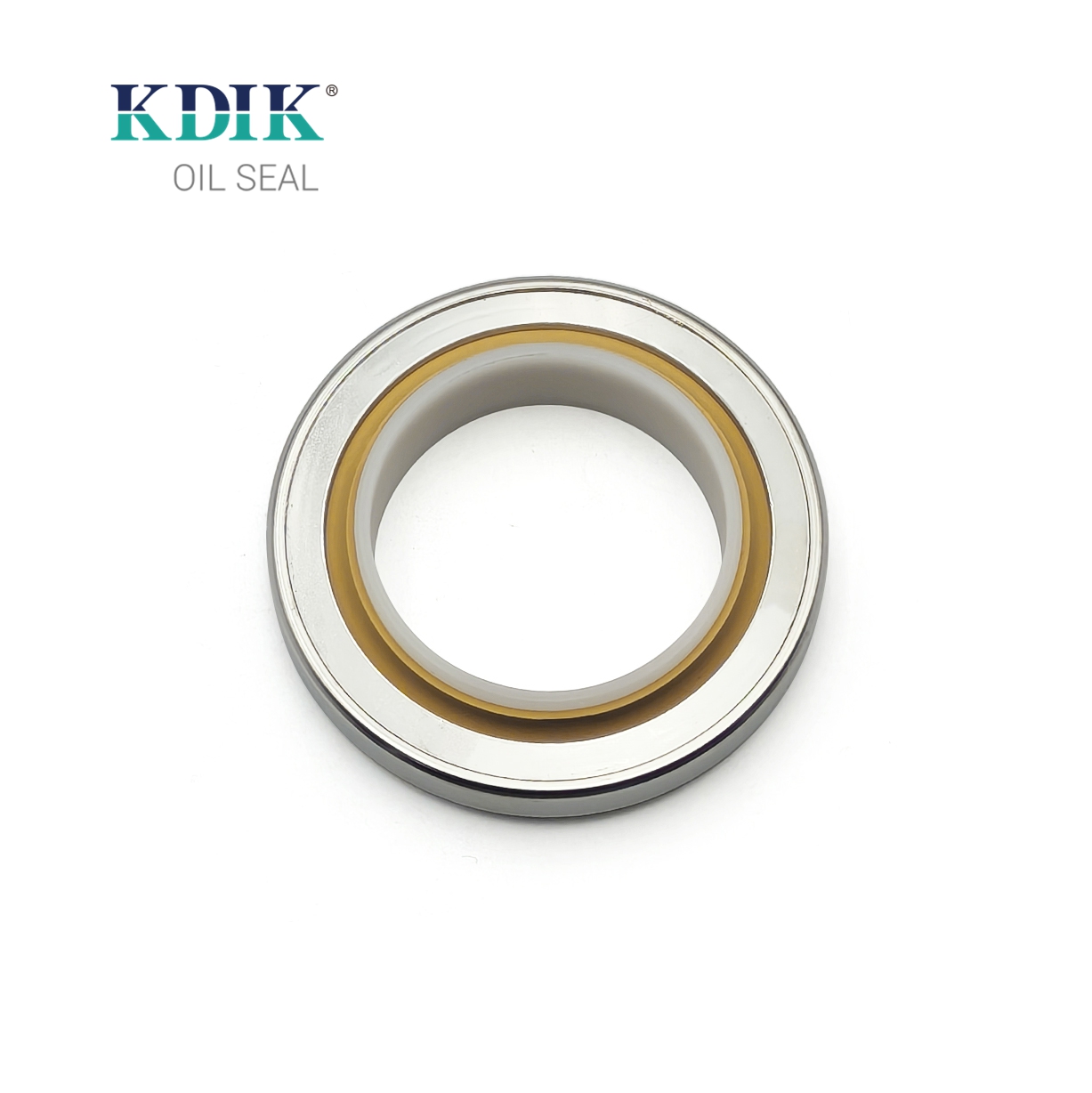 High Quality Yellow Double Lip Oil Seal 45*62*8 PTFE Shaft Seals Stainless Steel for Motorcycles Construction machinery