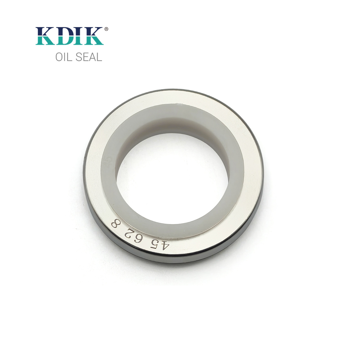 High Quality Yellow Double Lip Oil Seal 45*62*8 PTFE Shaft Seals Stainless Steel for Motorcycles Construction machinery