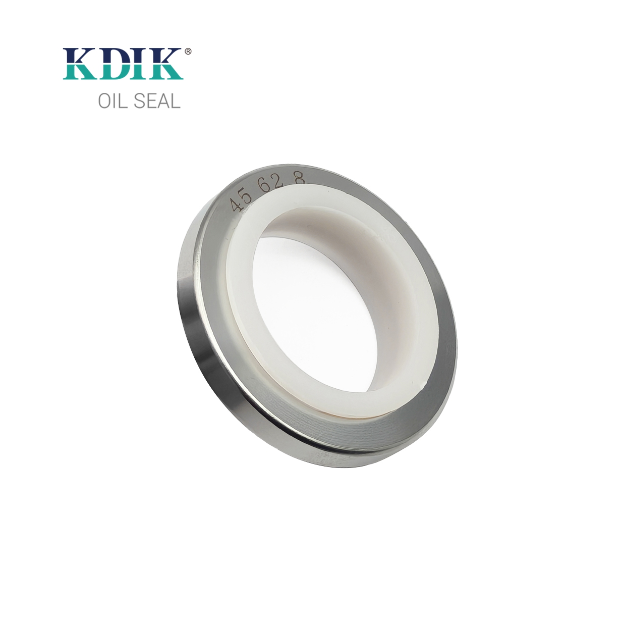 High Quality Yellow Double Lip Oil Seal 45*62*8 PTFE Shaft Seals Stainless Steel for Motorcycles Construction machinery