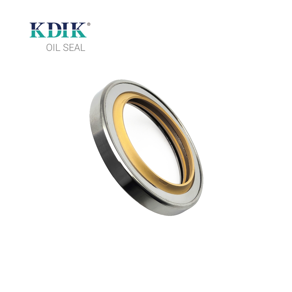 High Quality Yellow Double Lip Oil Seal 45*62*8 PTFE Shaft Seals Stainless Steel for Motorcycles Construction machinery