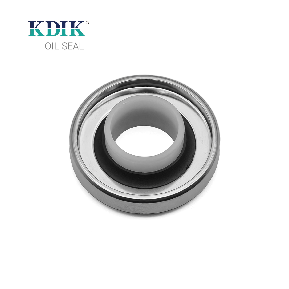 Black Double Reversed Lip Oil Seal Stainless Steel Oil Seal PTFE SS 25*43*8 for Construction Machinery Parts