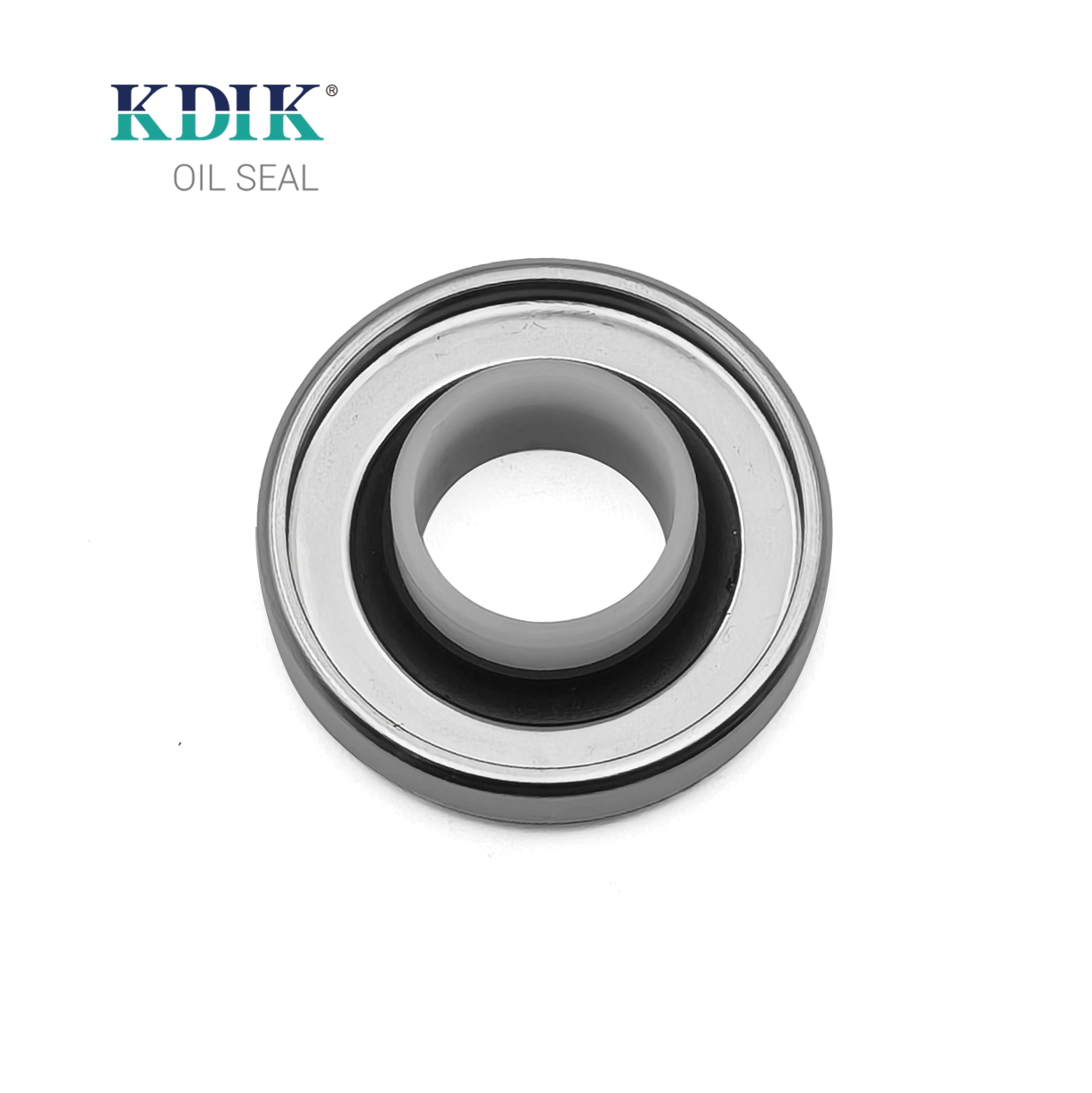 Black Double Reversed Lip Oil Seal Stainless Steel Oil Seal PTFE SS 25*43*8 for Construction Machinery Parts