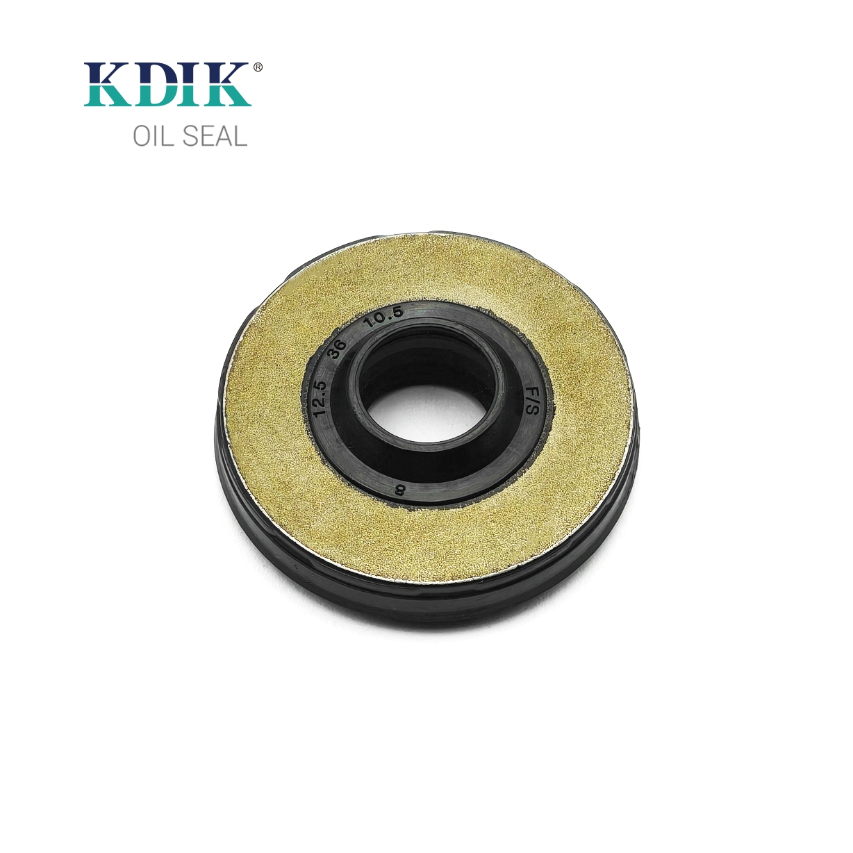 Size 12.5*36*10.5 Wear Resistant Anti-Corrosion Oil Seal Excellent High Temperature Resistance Seal For Automobile Shock Absorber Damper Fittings