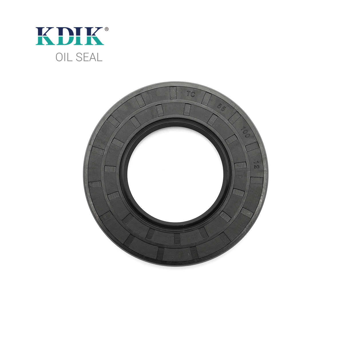 TC 55*100*12 Rubber Rotary Shaft Oil Seal Standard Skeleton Seal Double Lips for Auto Parts