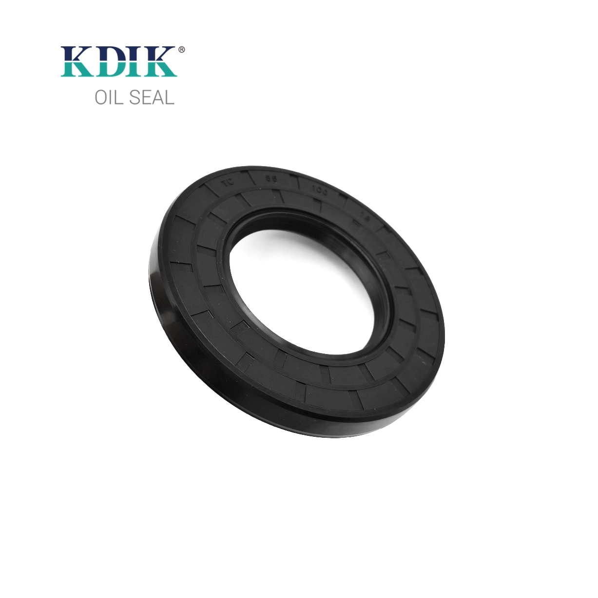 TC 55*100*12 Rubber Rotary Shaft Oil Seal Standard Skeleton Seal Double Lips for Auto Parts