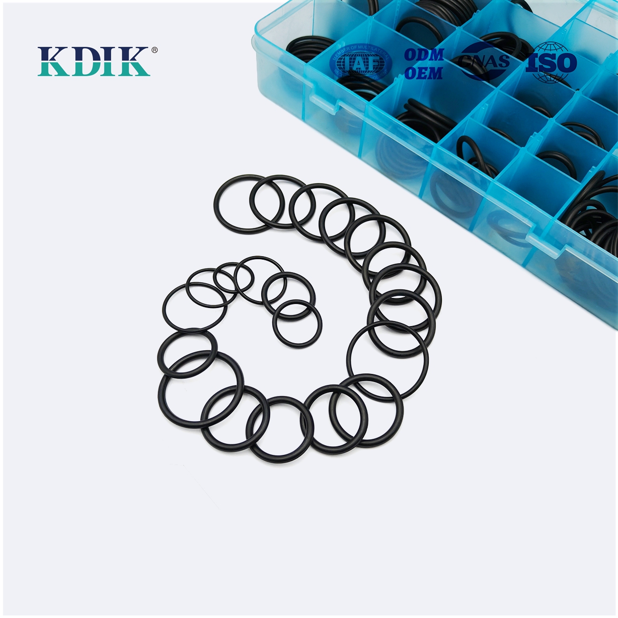 Excavator O-Ring Assortment Kit NBR Rubber Hydraulic Seal Gland O Rings Repair Set for VOLVO Daewoo