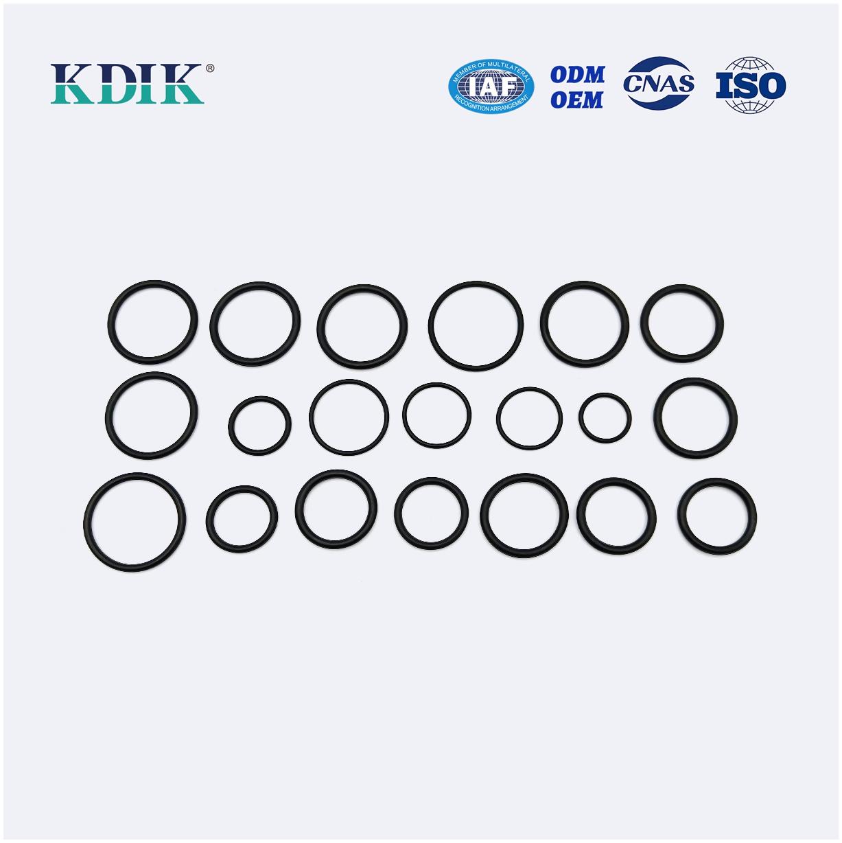 Excavator O-Ring Assortment Kit NBR Rubber Hydraulic Seal Gland O Rings Repair Set for VOLVO Daewoo