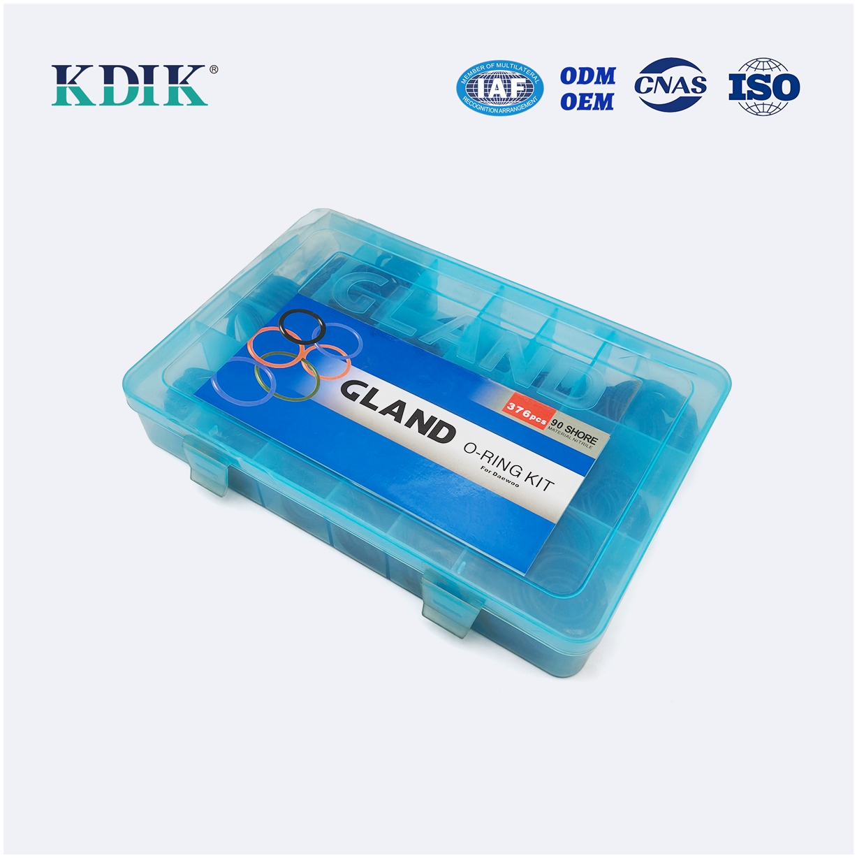Excavator O-Ring Assortment Kit NBR Rubber Hydraulic Seal Gland O Rings Repair Set for VOLVO Daewoo
