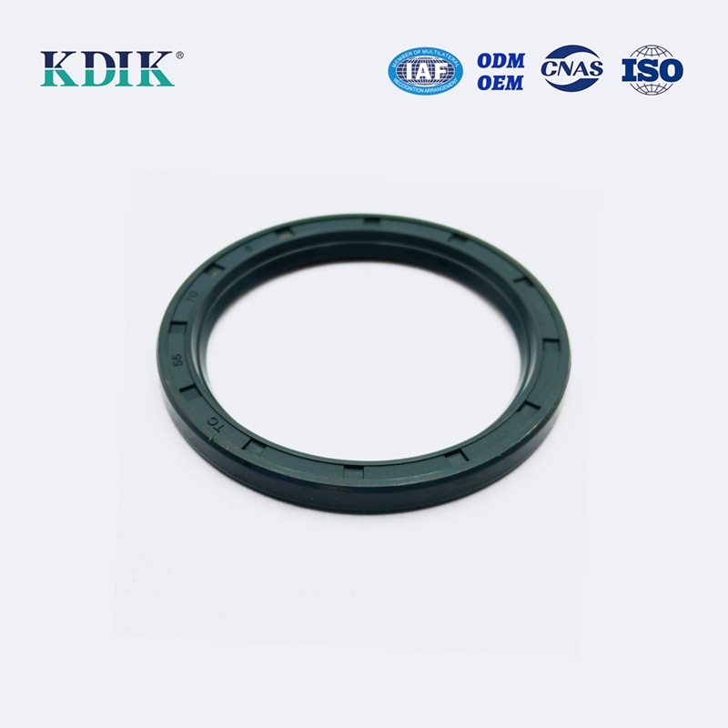 55*70*6 Double Lips TC Rubber Rotary Shaft Oil Seal Standard Skeleton Seal for Construction Machinery Parts