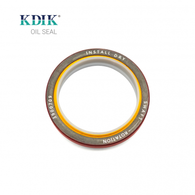 Crankshaft Front Oil Seal 6735-21-3510 Fit Komatsu 4D102 6D102 Engine PC200-6 Excavator Construction Machinery Spare Parts