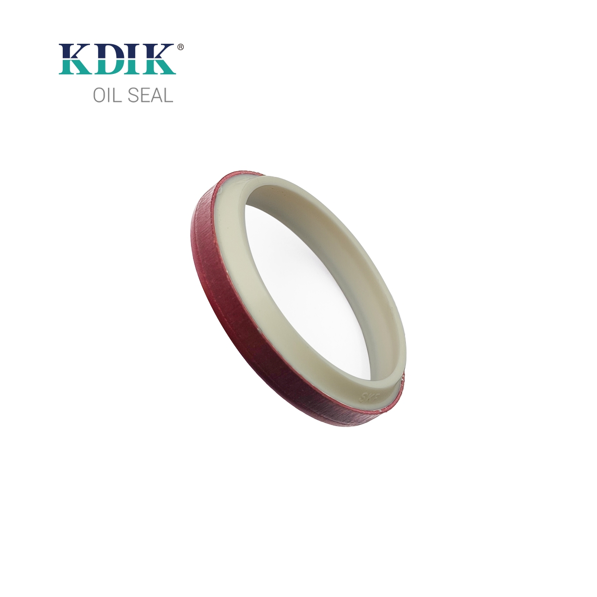 50*60*7/10 87687027 Dust Seal Red Metal Housing PA Nylon Inner Shaft Oil Seal for New Holland Case Agricultural Equipment