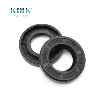 High Quality SC Type Oil Seal 19*35*6.5 NBR Single Lip Rotary Shaft Skeleton Oil Seal for Auto Parts