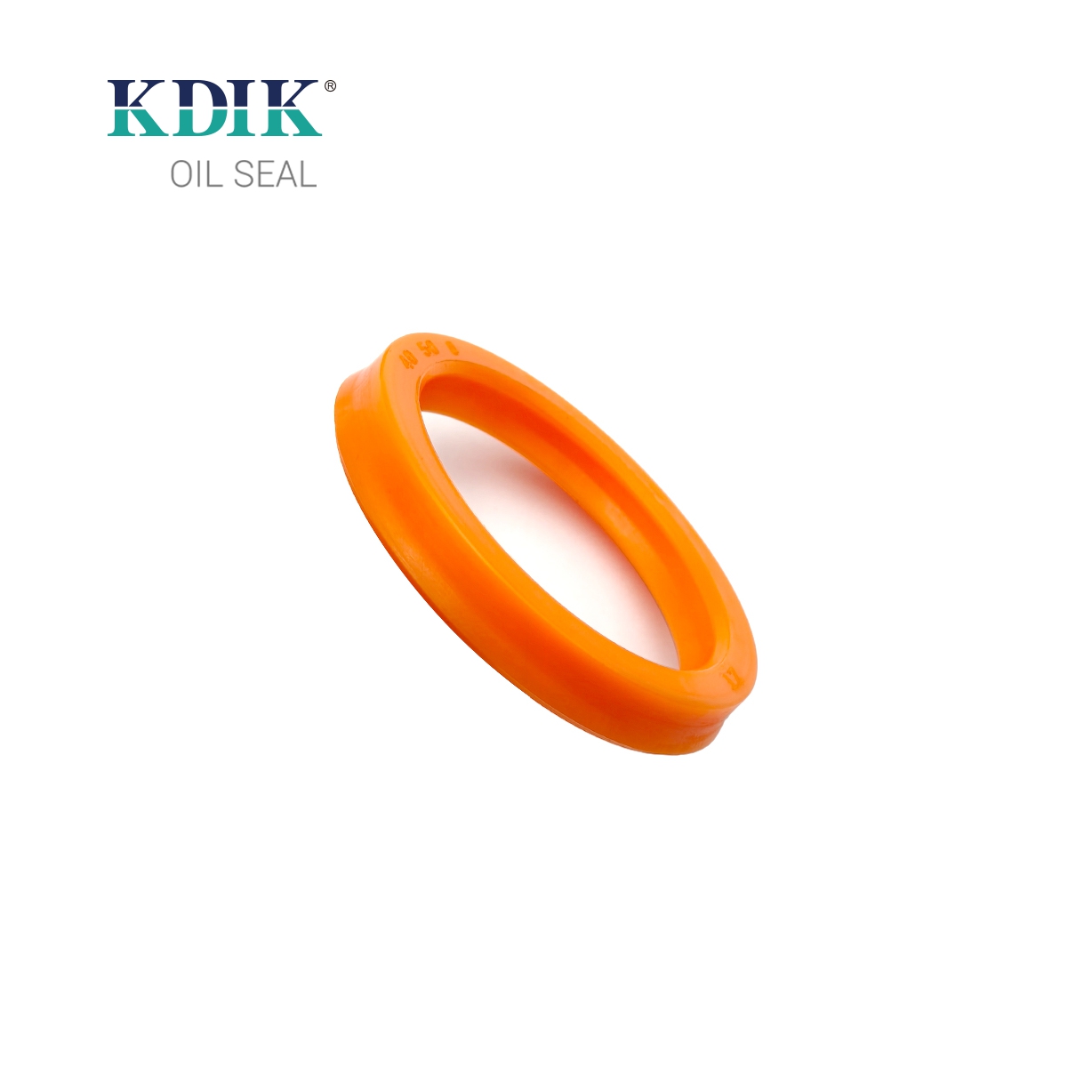KDIK GA Dust Wiper Seal 40*50*8 Orange TPU Hydraulic Cylinder Rod Dust Seal For Excavator