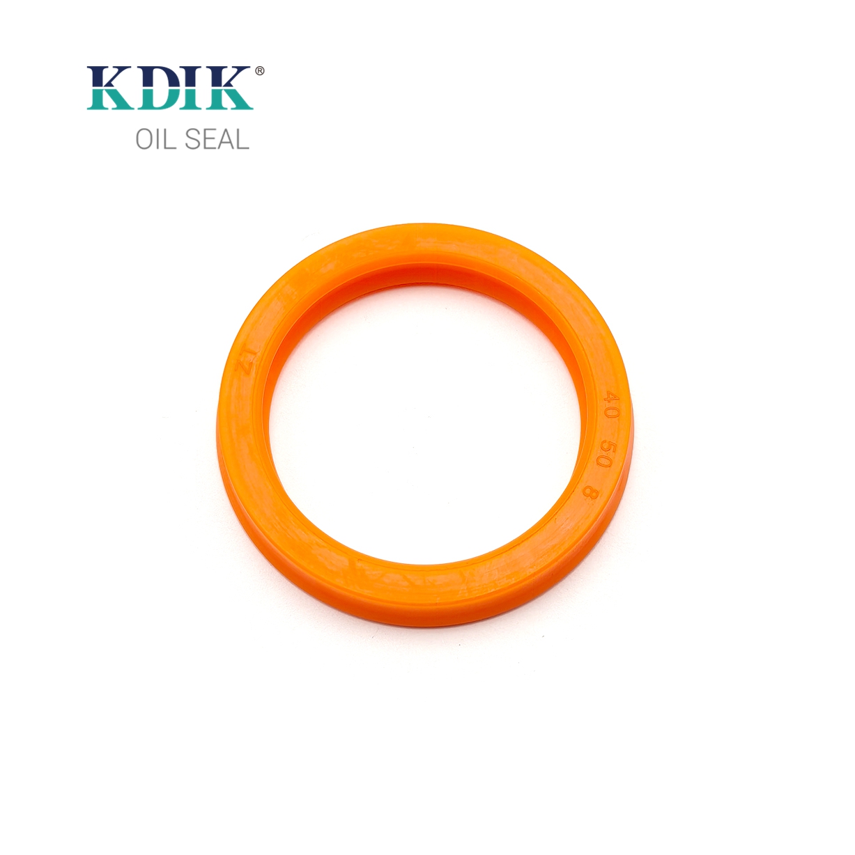 KDIK GA Dust Wiper Seal 40*50*8 Orange TPU Hydraulic Cylinder Rod Dust Seal For Excavator