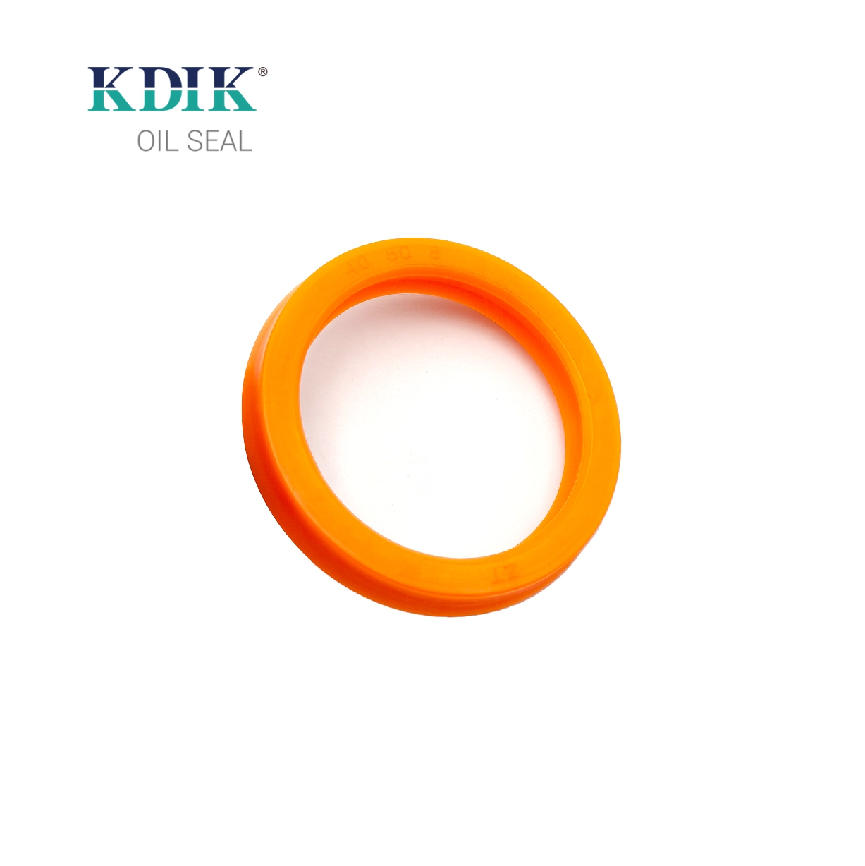 KDIK GA Dust Wiper Seal 40*50*8 Orange TPU Hydraulic Cylinder Rod Dust Seal For Excavator