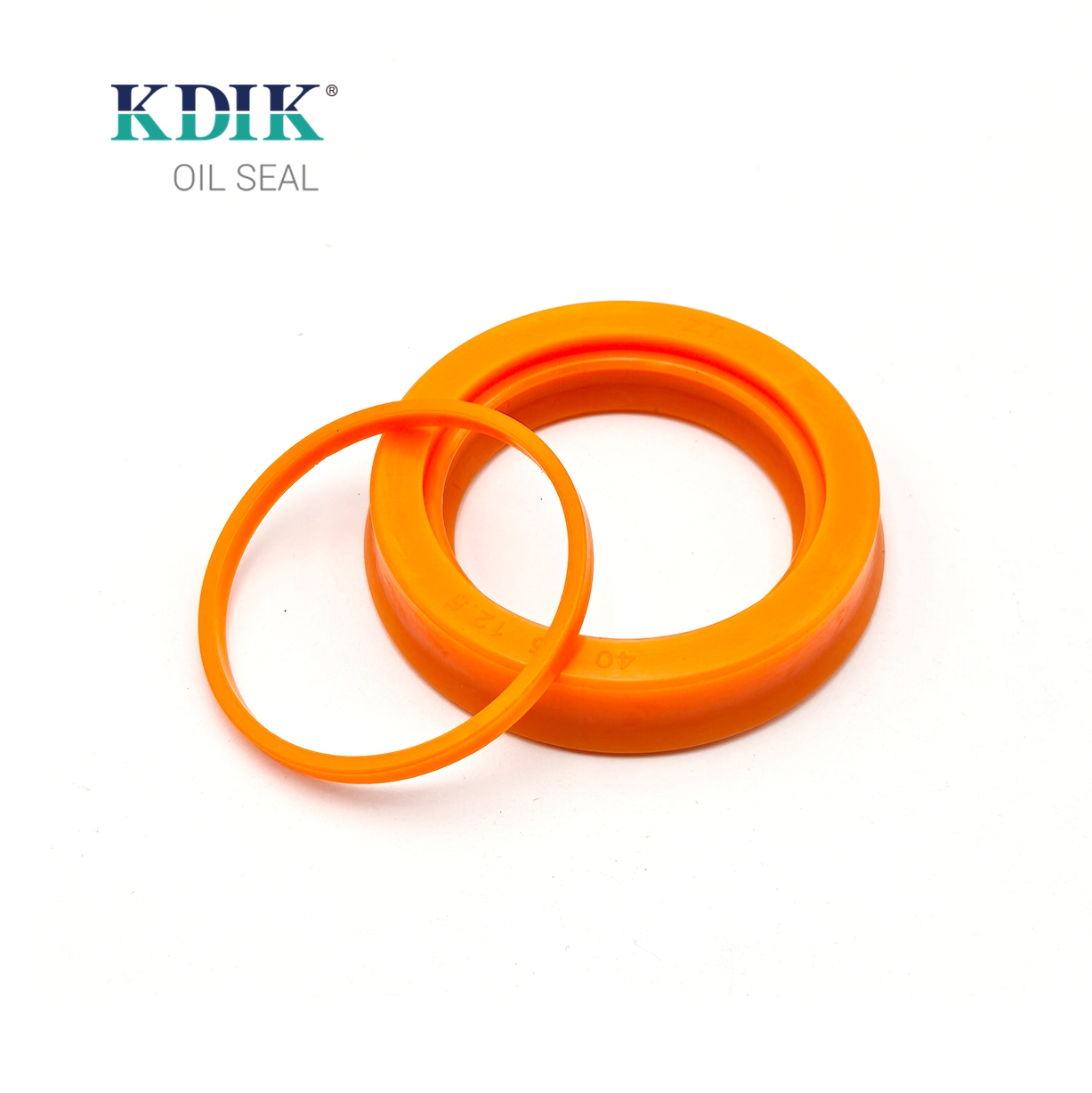 KDIK 40*50*12.5 Combination Oil Seal Wheel Hub Seal PU Dust Lip NBR Inner Seal For Agricultural Machinery