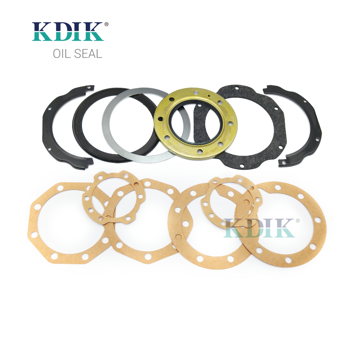 04434‑60051 Front Axle Knuckle Overhaul Gasket Repair Kit TOS‑001 Oil Seal Washer Kit for TOYOTA Land Cruiser 80 Series LX450