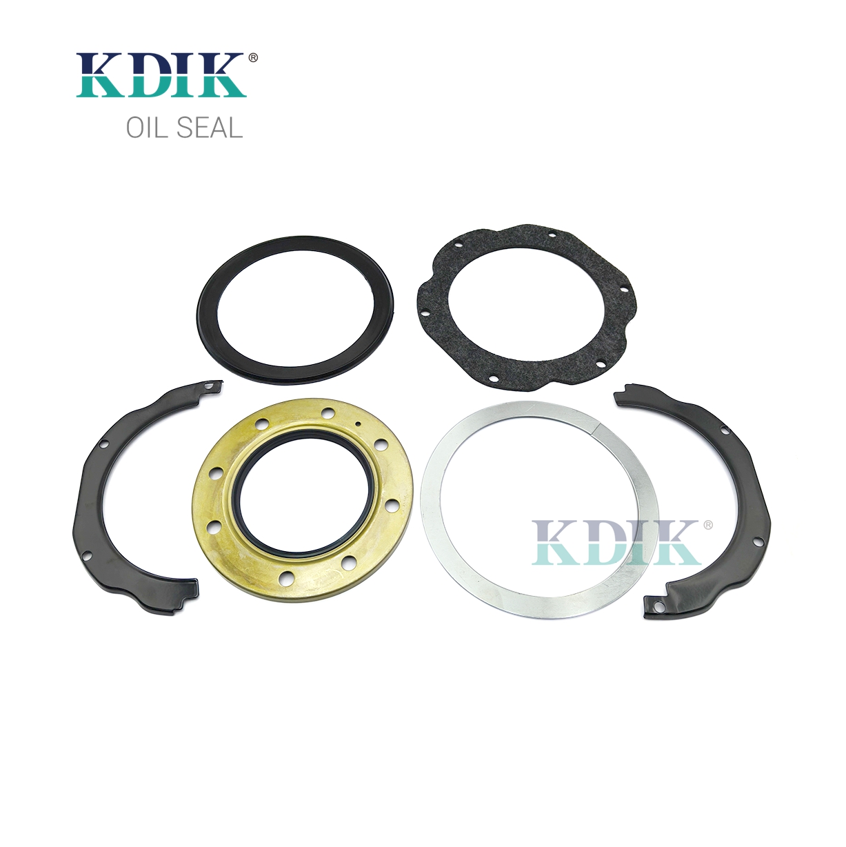 04434‑60051 Front Axle Knuckle Overhaul Gasket Repair Kit TOS‑001 Oil Seal Washer Kit for TOYOTA Land Cruiser 80 Series LX450