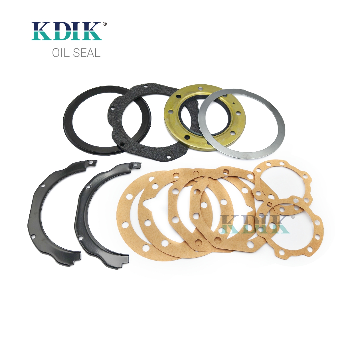 04434‑60051 Front Axle Knuckle Overhaul Gasket Repair Kit TOS‑001 Oil Seal Washer Kit for TOYOTA Land Cruiser 80 Series LX450