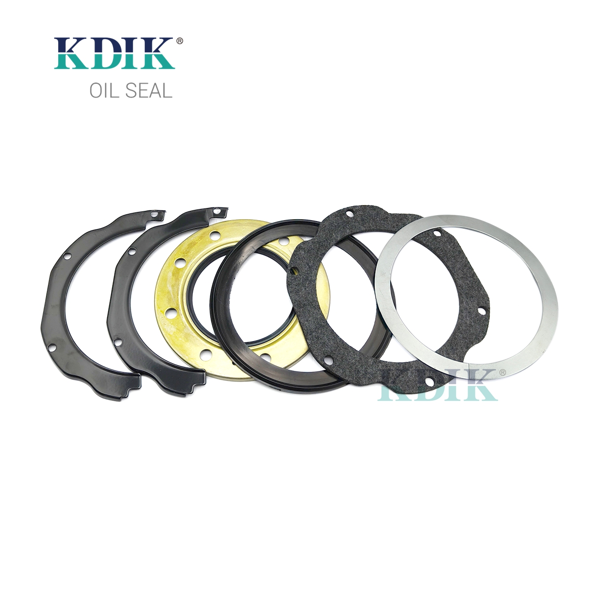 04434‑60051 Front Axle Knuckle Overhaul Gasket Repair Kit TOS‑001 Oil Seal Washer Kit for TOYOTA Land Cruiser 80 Series LX450