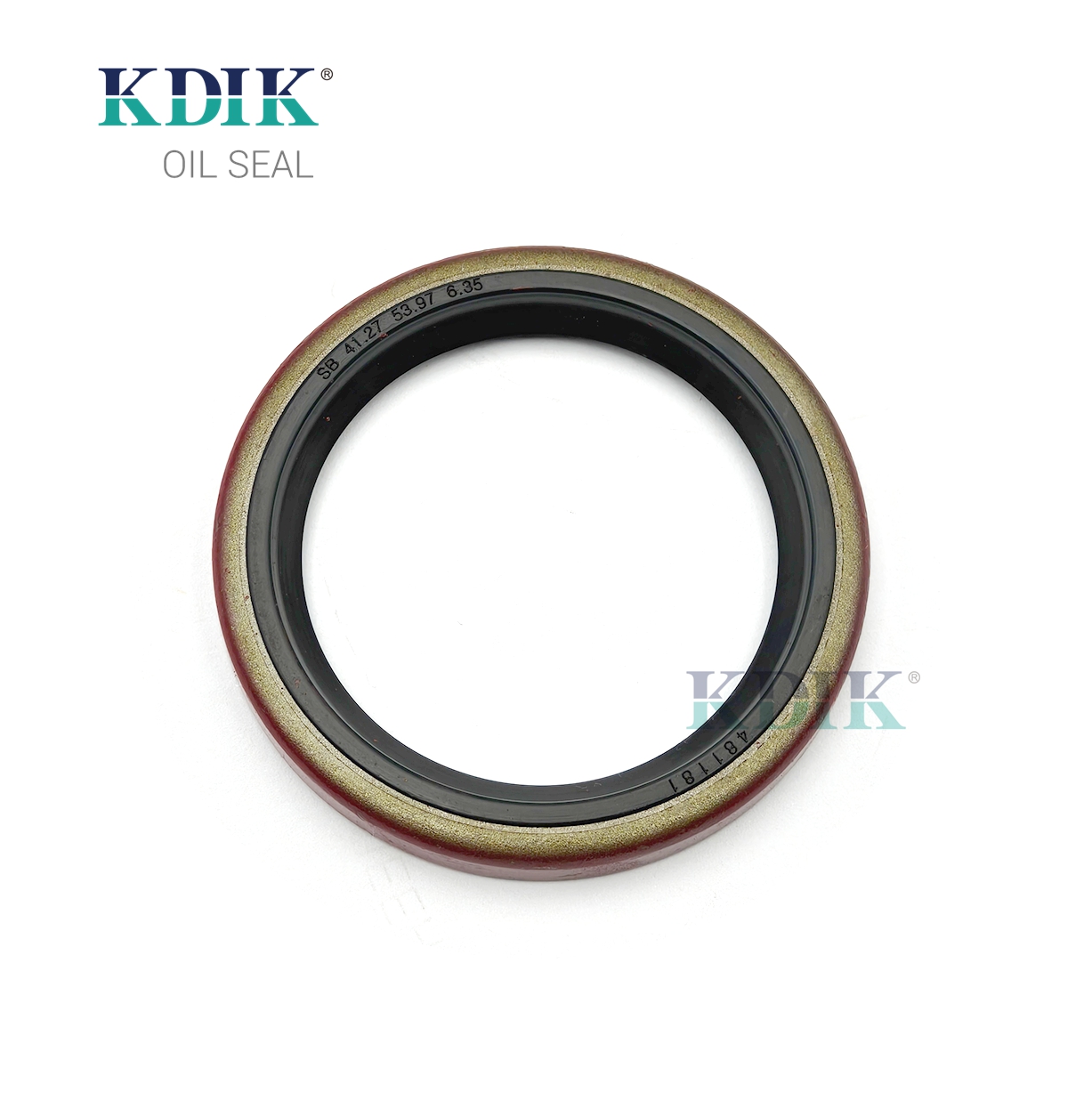 SB 41.27*53.97*6.35 Single‑lip metal case skeleton oil seal National 481181 481181N for Auto Parts