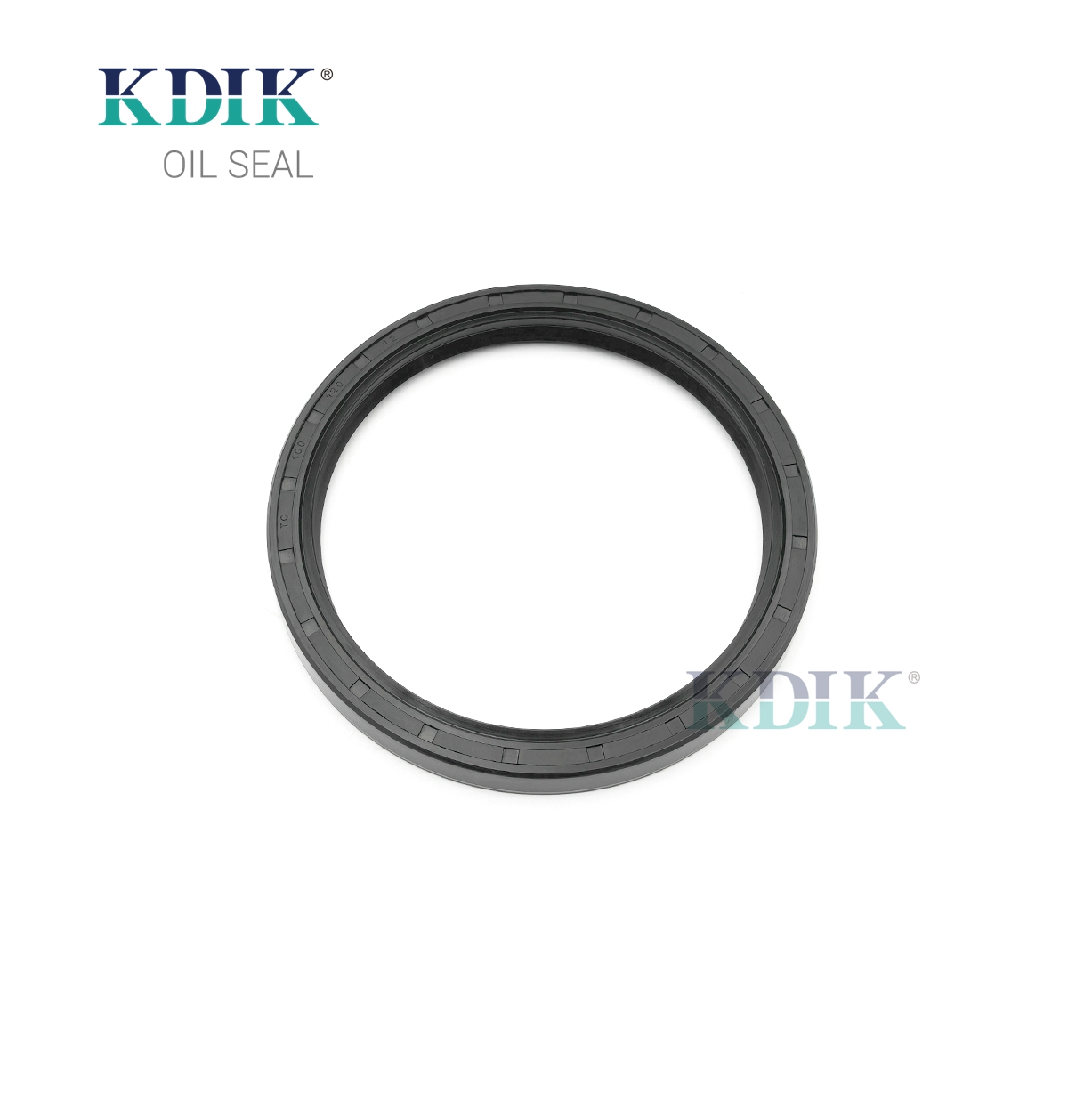 TC Oil Seal 100*120*12 Double Lip with Spring NBR Rubber Covered Skeleton Rotary Shaft Seal for Construction Machinery