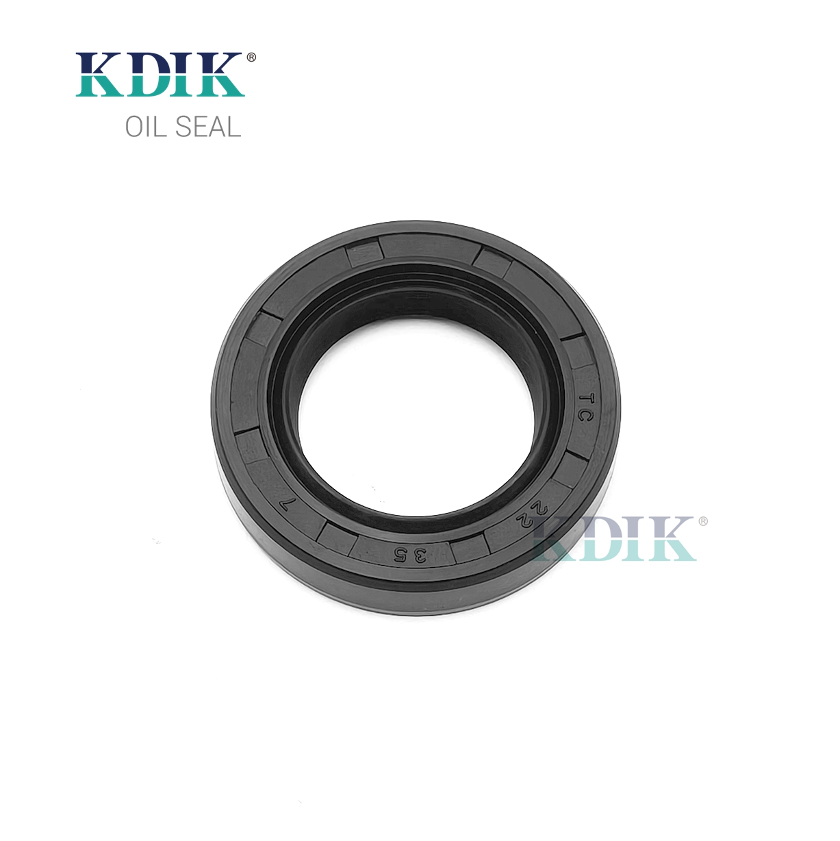 KDIK Rubber Seal Ring TC 22*35*7 Rotary Shaft Oil Seal Covered Double Rotary Shaft Oil Seal Covered Double Lip for Auto Parts