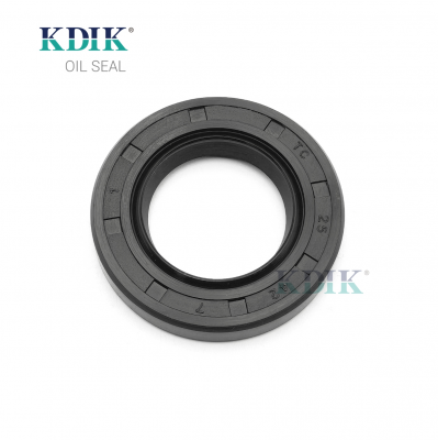 TC Type Oil Seal With Garter Spring Rubber Shaft Seal Double Lip 25*42*7 for Auto Parts