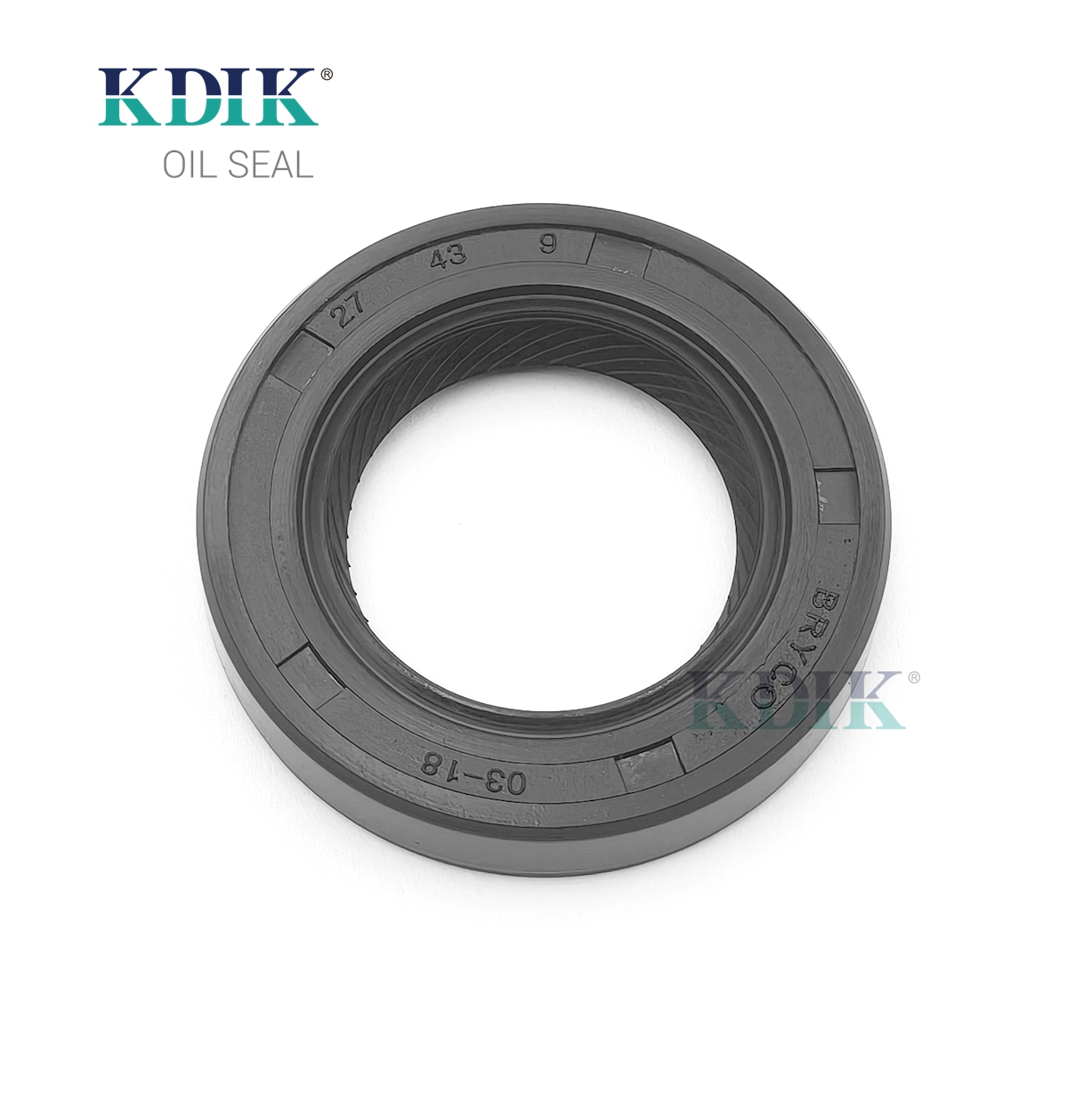 HTC Type Double Lip 27*43*9 AH1512E Helix Spiral Oil Return Line Skeleton Oil Seal for Auto Parts