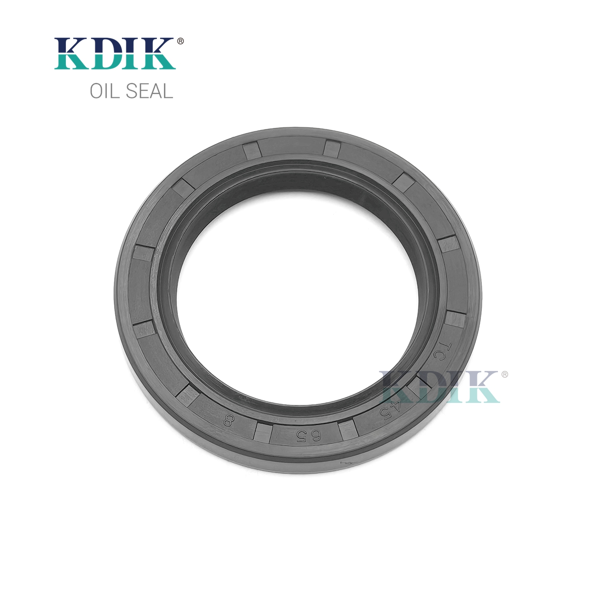 TC 45*65*8 Double Lip Skeleton Oil Seal With Spring KDIK Factory