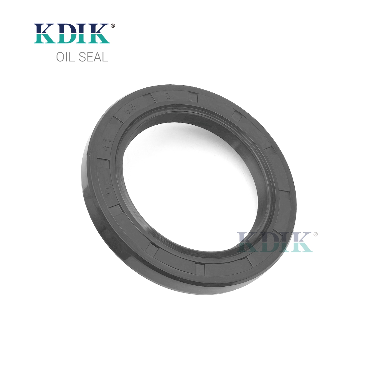 TC 45*65*8 Double Lip Skeleton Oil Seal With Spring KDIK Factory