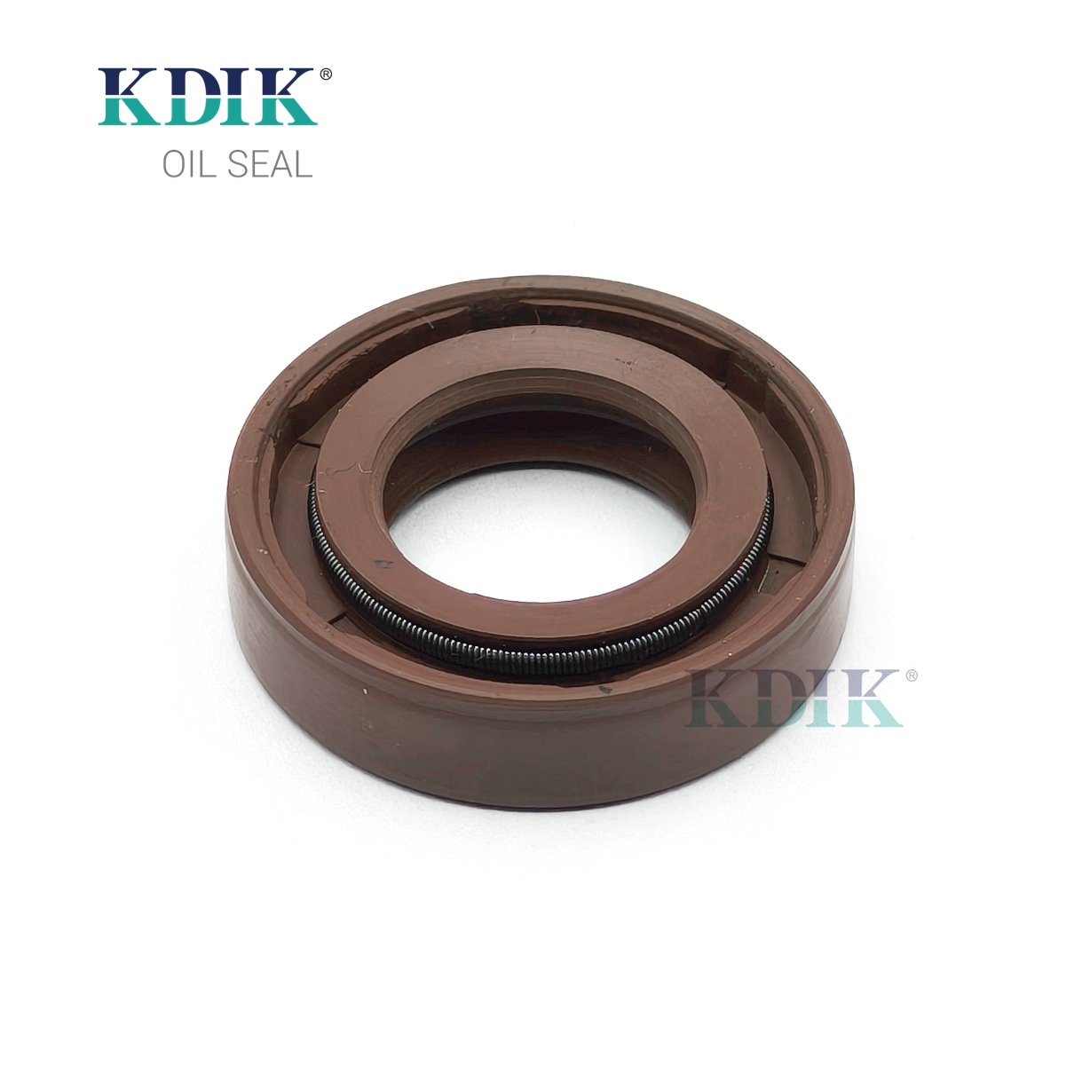 KDIK DC Oil Seal 17*30*7 FKM Double Lip with Spring Rotary Shaft Seal for Automotive Transmission