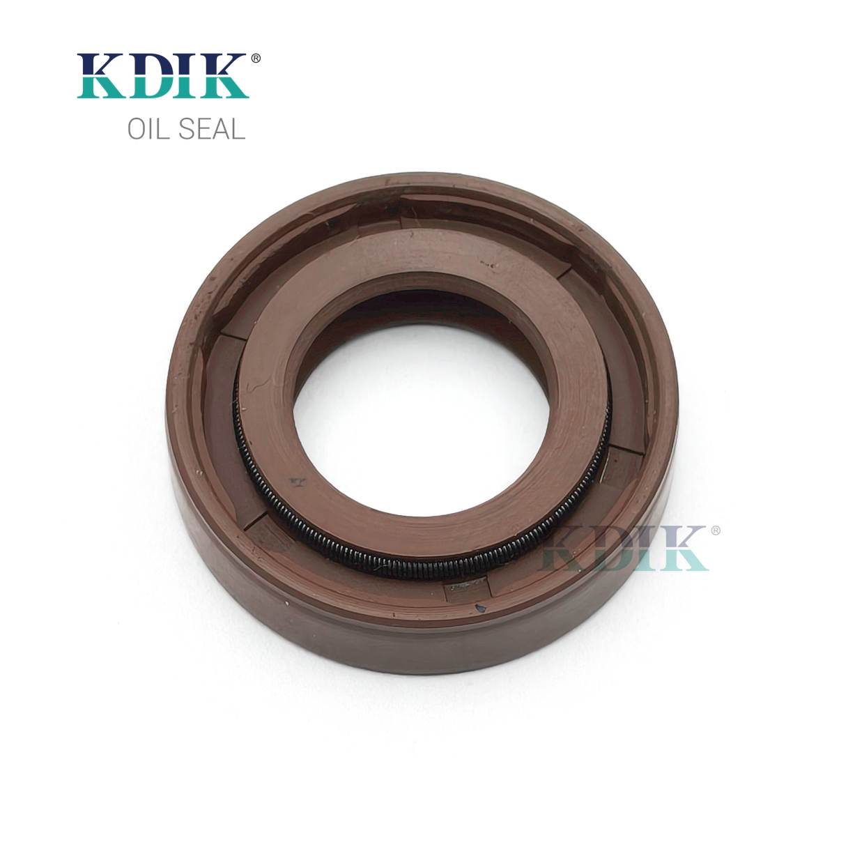 KDIK DC Oil Seal 17*30*7 FKM Double Lip with Spring Rotary Shaft Seal for Automotive Transmission