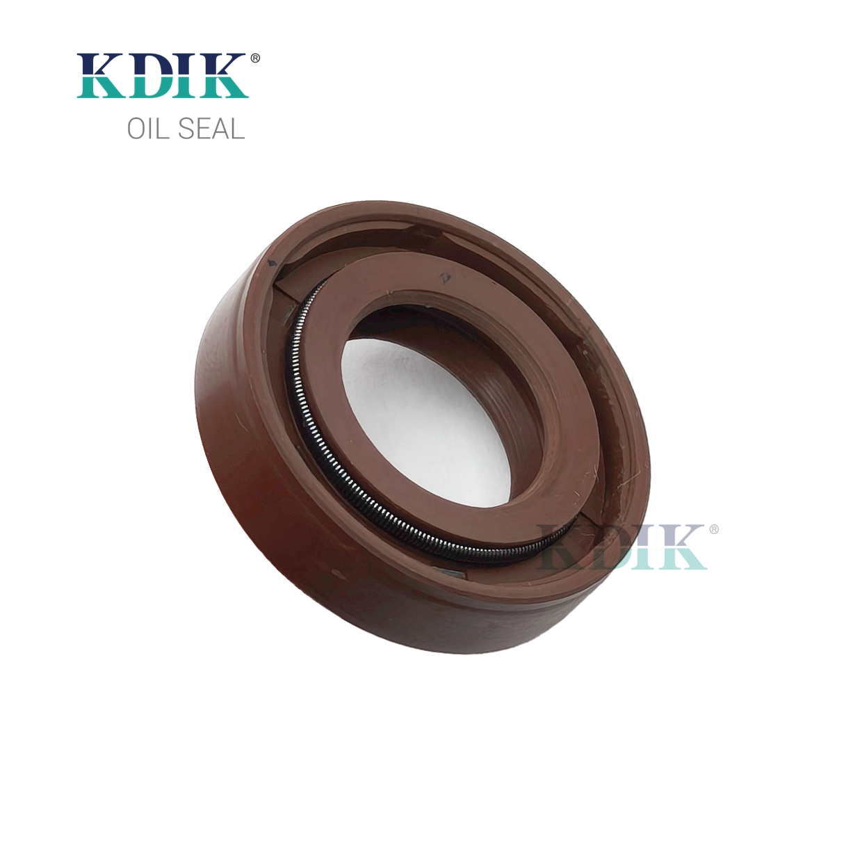KDIK DC Oil Seal 17*30*7 FKM Double Lip with Spring Rotary Shaft Seal for Automotive Transmission