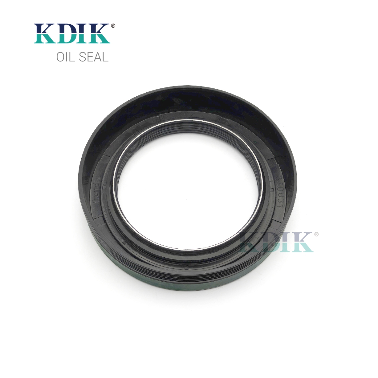 370031A Unitized Wheel Hub Oil Seal Rear Axle Seal for Mack & Chevy Kodiak Heavy Truck