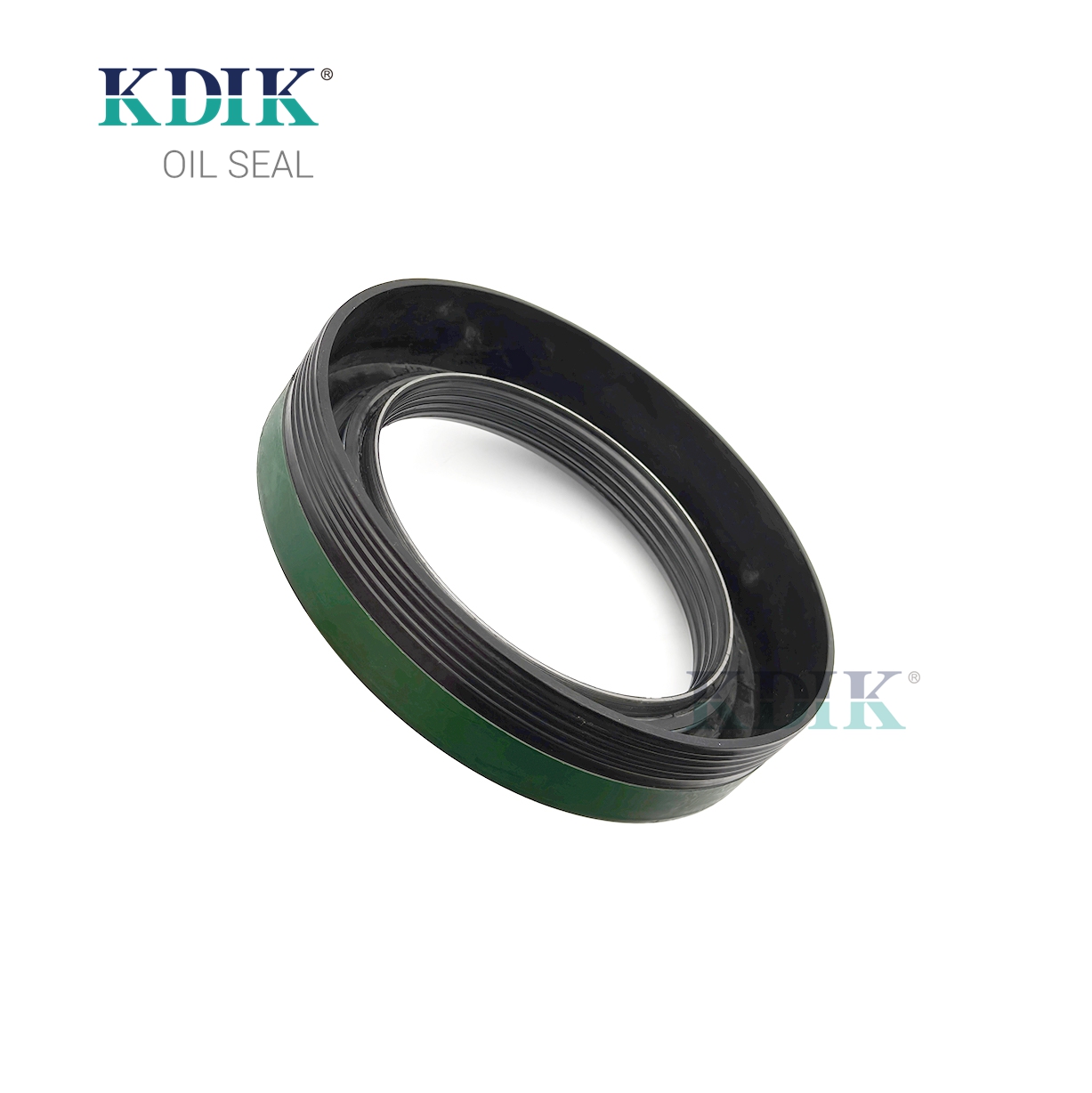 370031A Unitized Wheel Hub Oil Seal Rear Axle Seal for Mack & Chevy Kodiak Heavy Truck