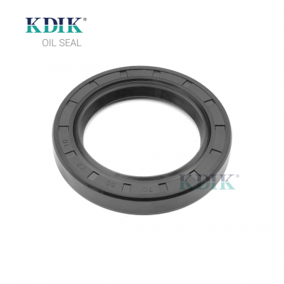 TC With Spring 50*72*10 Rubber Rotary Shaft Oil Seal Double Lip Metal Skeleton Seal