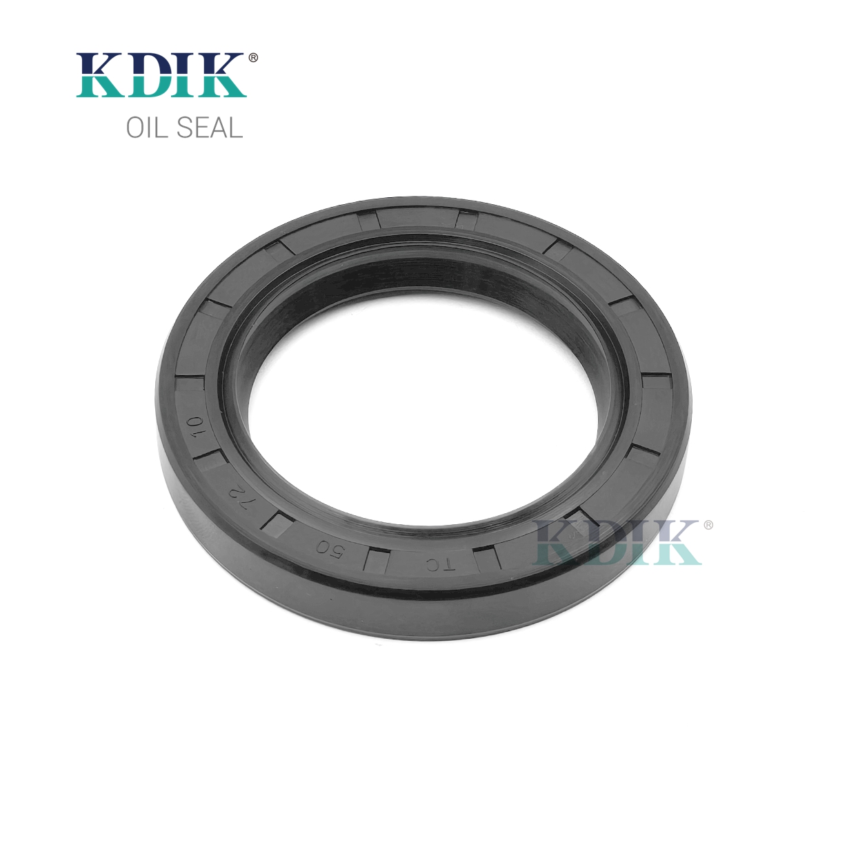 TC With Spring 50*72*10 Rubber Rotary Shaft Oil Seal Double Lip Metal Skeleton Seal