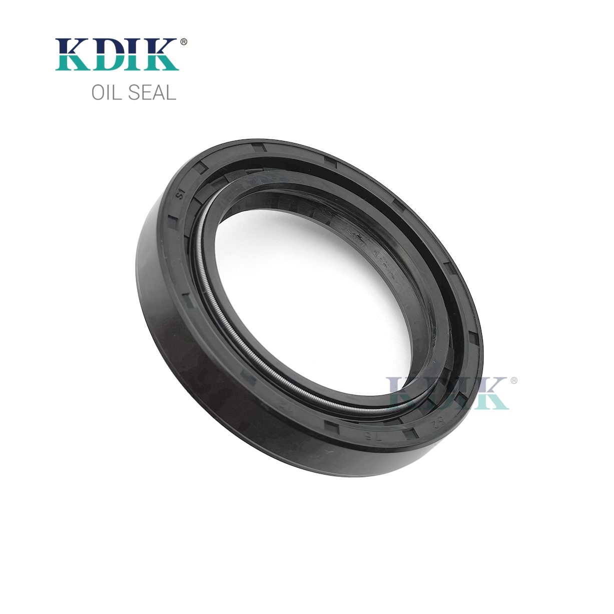 52*75*12 DC Type Rotary Shaft Oil Seal With Two Independent Garter Springs Double Lip