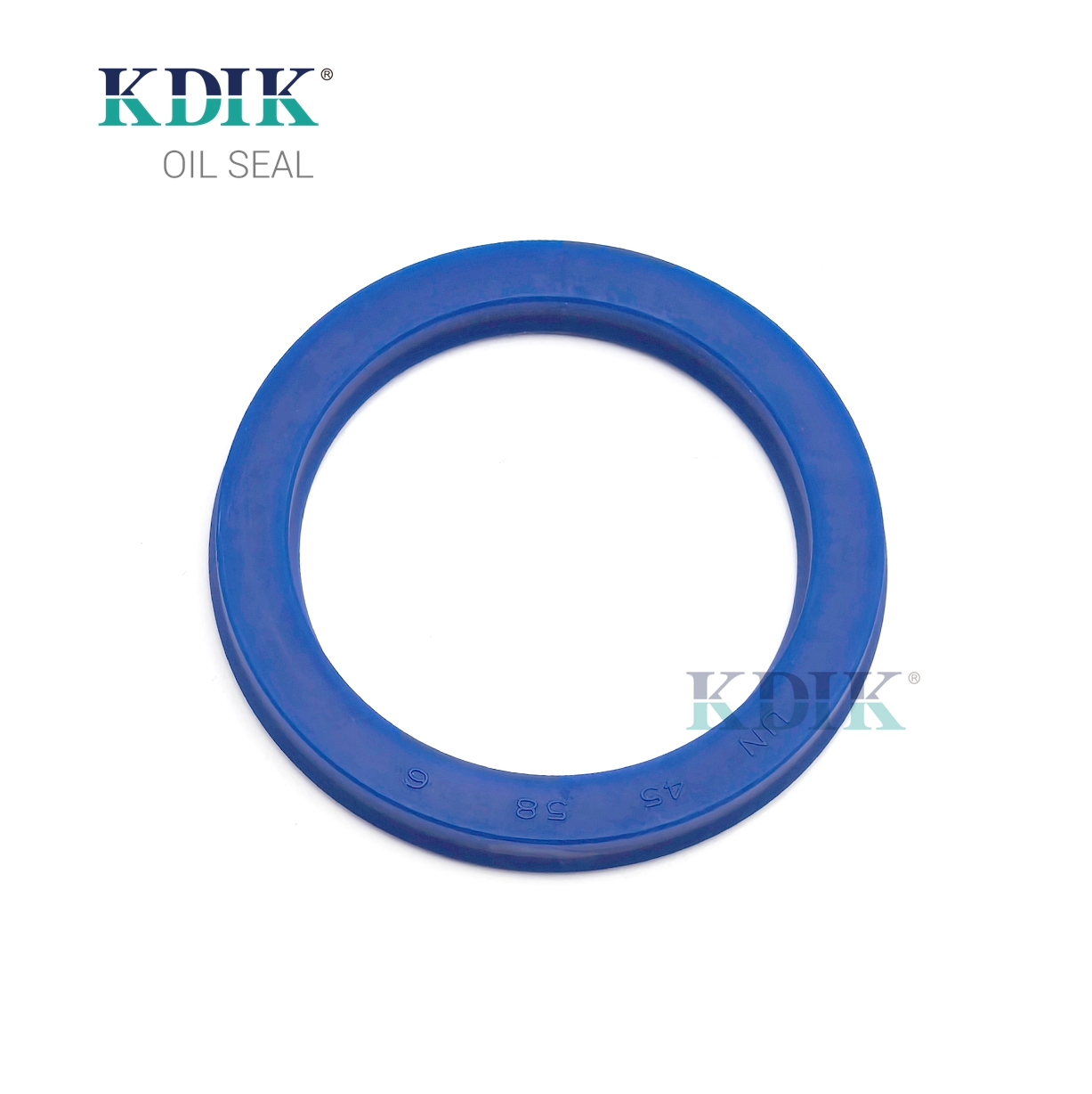 KDIK UN Type PU Sealing Ring 45*58*6 Hydraulic Cylinder Rod U Cup Oil Seal