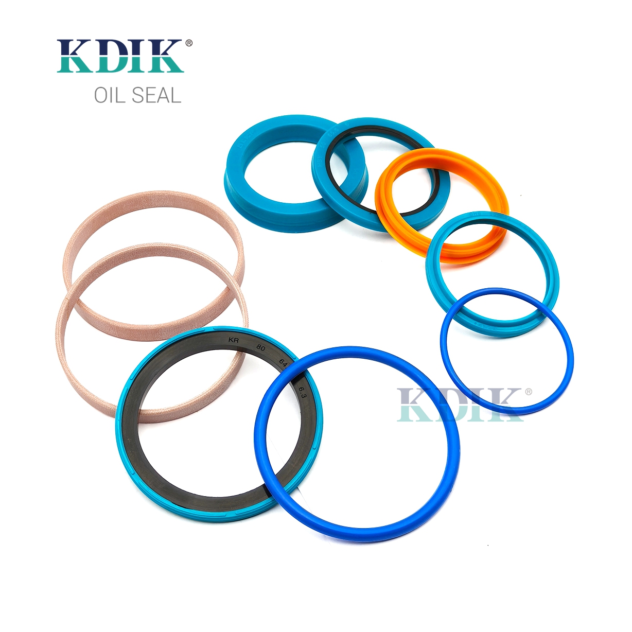 Hydraulic Cylinder Seal Kit 991/20022 991-20022 Hydraulic Cylinder Excavator Repair Kit JCB Seal Kit