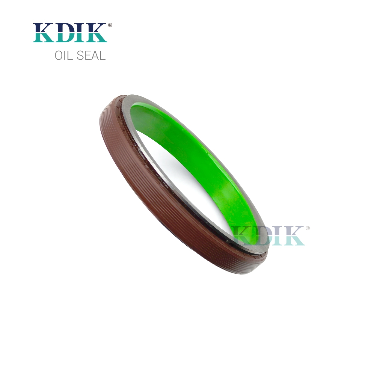 Y00940 FKM Crankshaft Seal With Green Coated Steel Sleeve 119.5*140*12/13