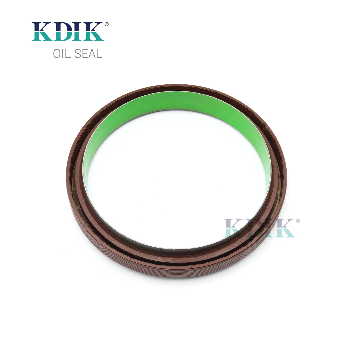 Y00940 FKM Crankshaft Seal With Green Coated Steel Sleeve 119.5*140*12/13