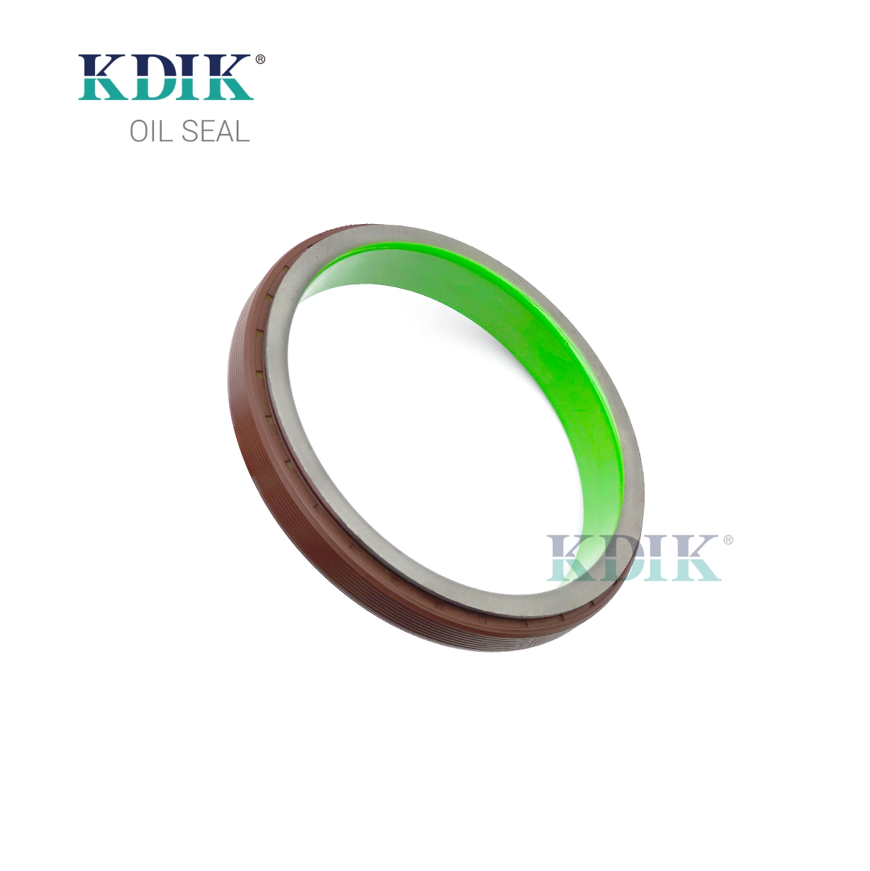 Y00940 FKM Crankshaft Seal With Green Coated Steel Sleeve 119.5*140*12/13
