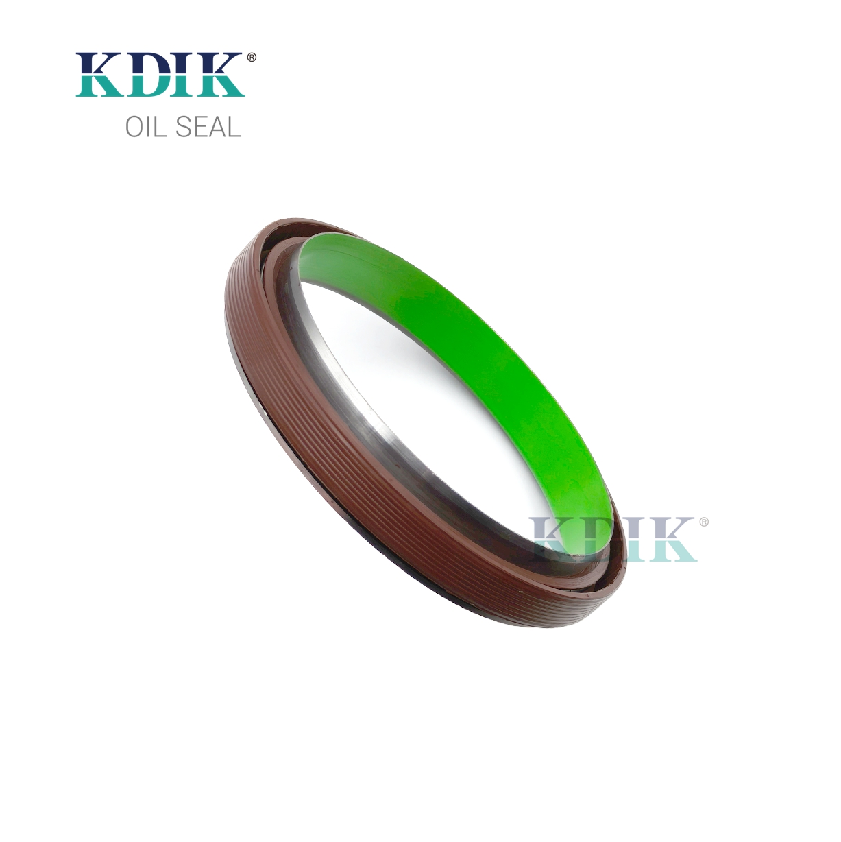 Y00940 FKM Crankshaft Seal With Green Coated Steel Sleeve 119.5*140*12/13