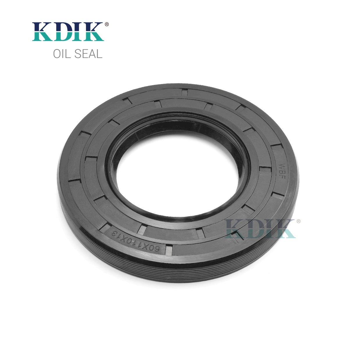 High TG Type Oil Seal 60*110*13 NBR Nitrile Rubber Rotary Shaft Seal with Outer Thread