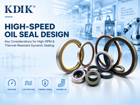 High-Speed Oil Seal Design Considerations