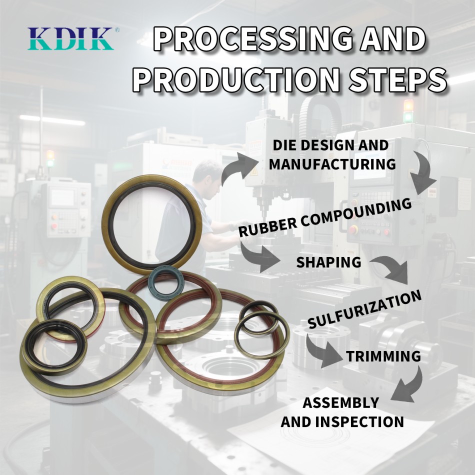Oil Seal Manufacturing Process and Steps